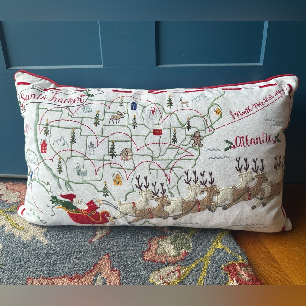 EUC “Santa Tracker” Pillow